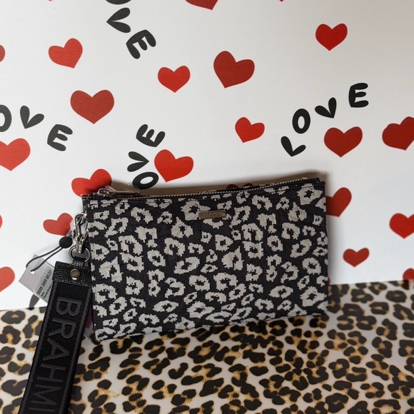 Brahmin Adia Charcoal Brahmin Luxe Leisure NWT leopard animal print - Picture 8 of 8